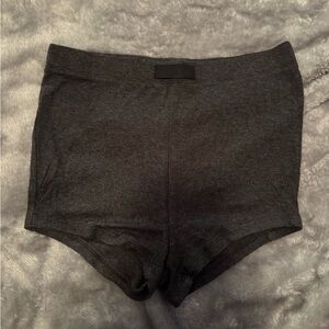 Victoria secret dark gray cotton booty shorts